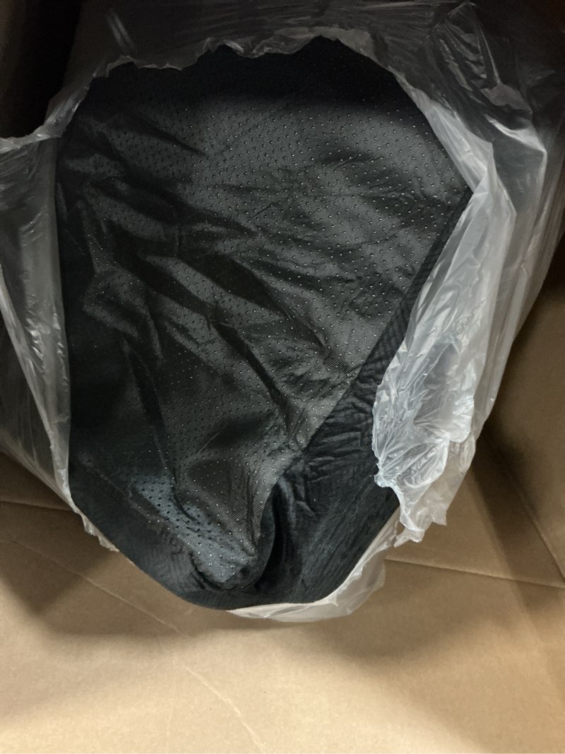Condition photo showing Good Condition for joejoy dog car seat for large medium sized dogs under 55 lbs, dog booster seat for 2 small dogs with detachable washable cover, memory foam pet car seat with 2 safety belts and storage pockets black medium/large