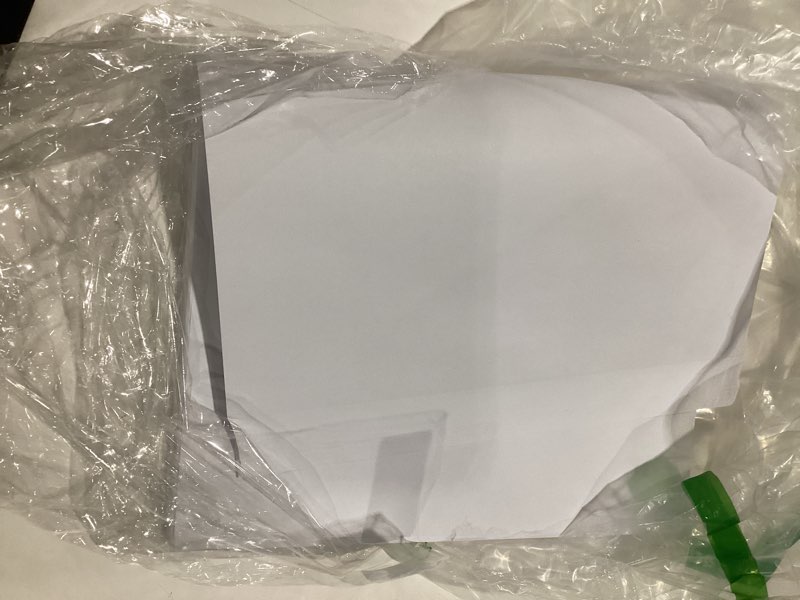 Condition photo showing As Is for white construction paper bulk 100sheets 12x18 (30lb/110gsm)