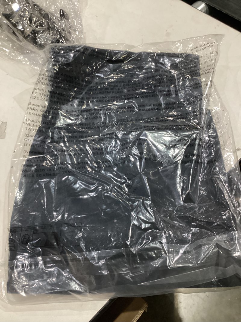 Condition photo showing New/Like New for Amazon Essentials Women's Classic Straight-Fit Stretch Twill Chino Pant 10 Black