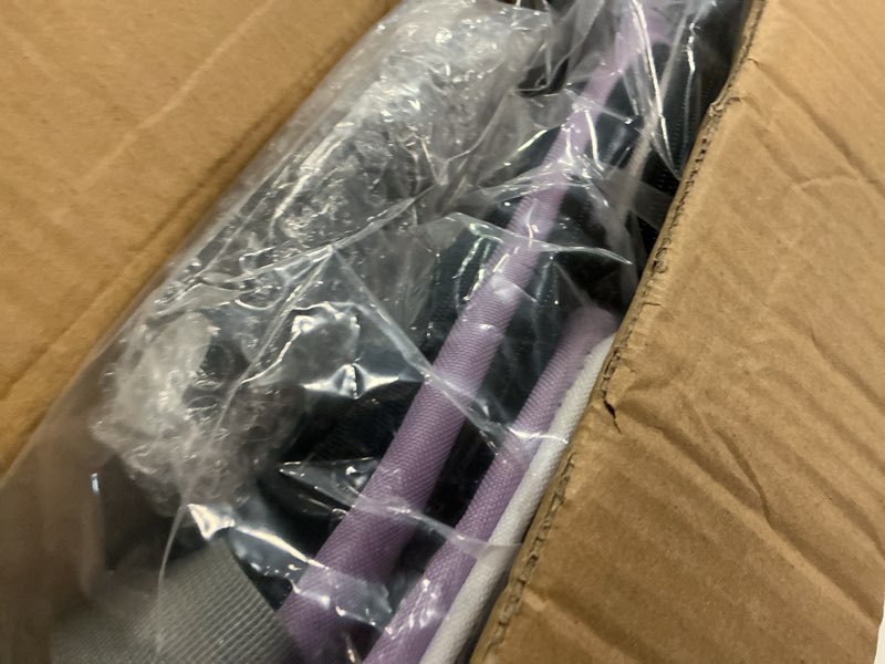 Condition photo showing Good Condition for Petskd Top-Expandable Pet Carrier with Wheels 19x13x9 Inches Southwest Allegiant Airlines Approved, Soft-Sided Carrier for Small Dog Under 12 lbs and Large Cat Under 15 lbs(Purple) Purple with Wheels