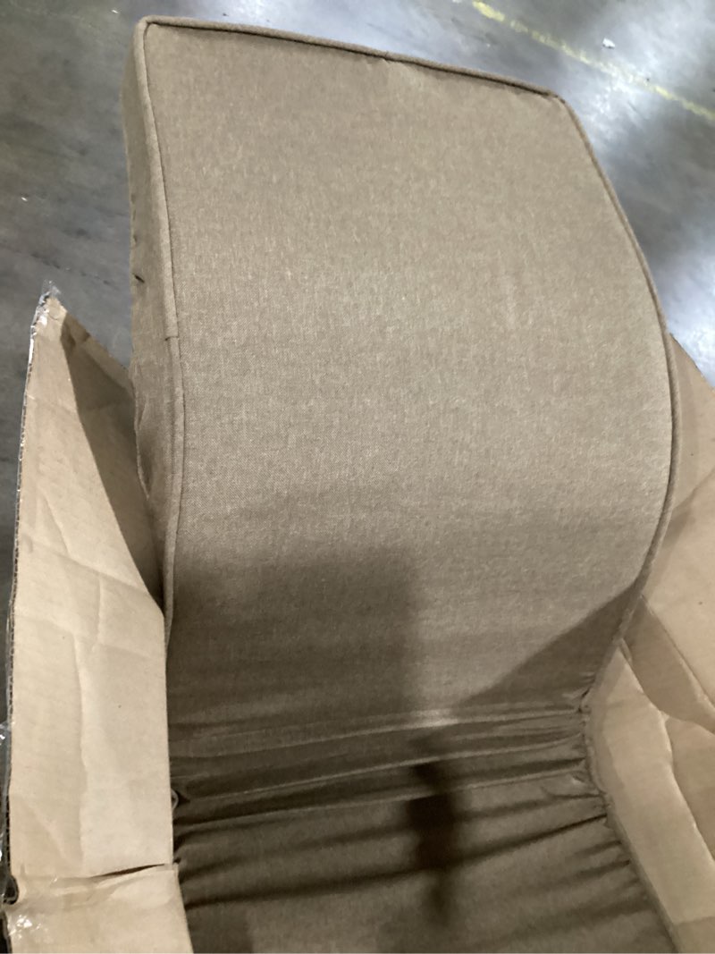 Condition photo showing Good Condition for similar used brown seat cushion