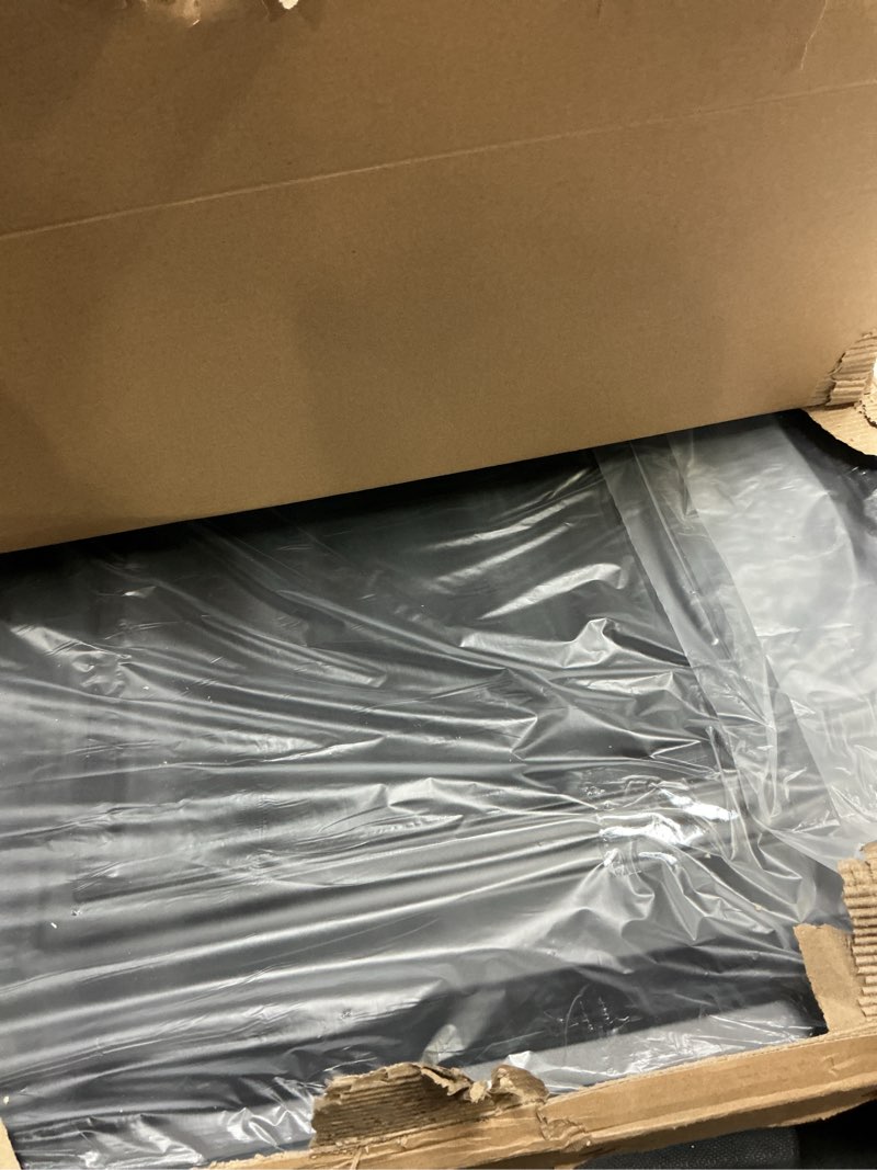 Condition photo showing Good Condition for art3d 12-pack drop ceiling tiles 2x4 ft, pvc decorative ceiling covering panels for basement kitchen bathroom, 24x48 inch, cover 96 sq. ft, smooth black smooth black 24x48 inch