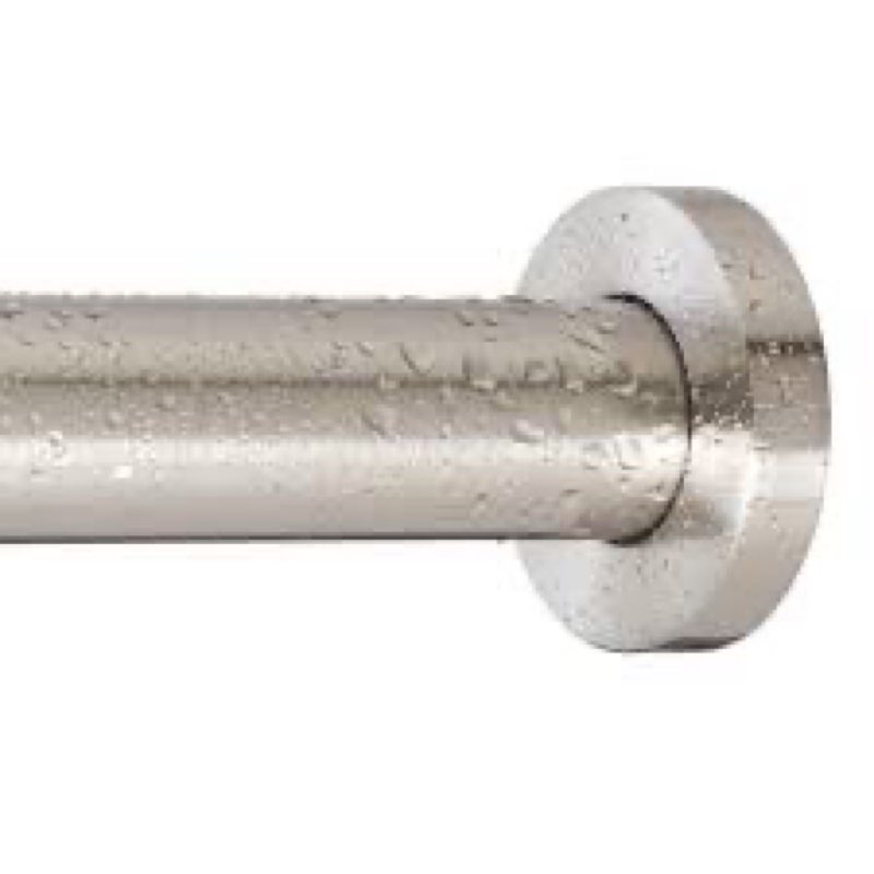 Ivilon Shower Tension Curtain Rod - Adjustable Tension Rod for Shower Curtains, Bathroom, or Windows