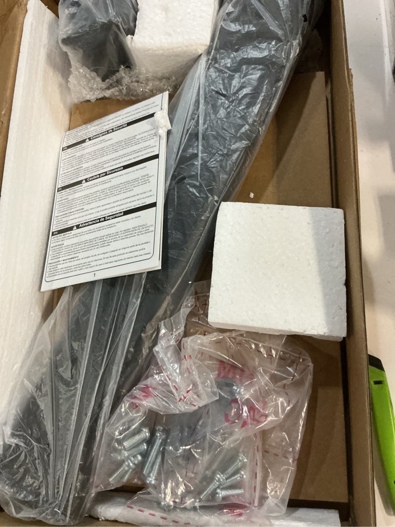 Condition photo showing New/Like New for Single LCD Computer Monitor Free-Standing Desk Stand Mount Riser for 13 inch to 32 inch screen with Swivel, Height Adjustable, Rotation, Vesa Base Stand Holds One (1) Screen up to 77Lbs(HT05B-001)) Black