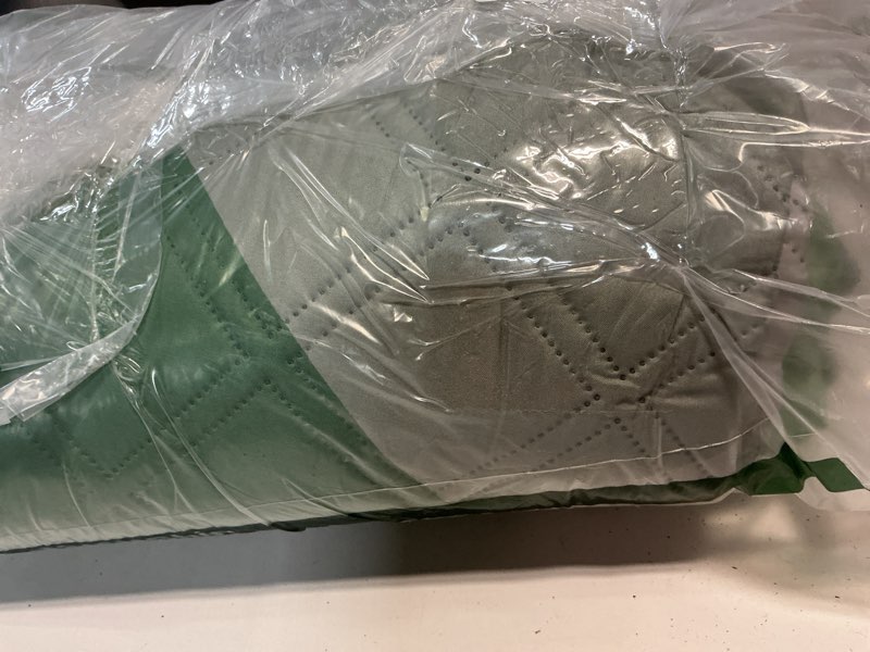 Condition photo showing Good Condition for waterproof picnic blanket beach outdoor camping mat extra large foldable cute big travel essential accessories gift park patio lawn garden grass ground play music festival concert must have 80''*80'' abstract sage green