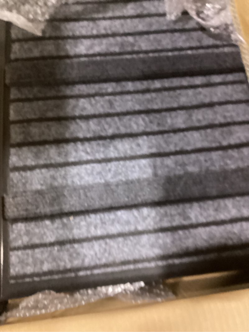 Condition photo showing Good Condition for dog ramp for car, suv & truck - portable pet ramp steps with anti-slip ladder non-slip surface, extra wide steps for large dog up to 250lbs, 55" l x 17.3" w surface for suv, truck, bed, couch