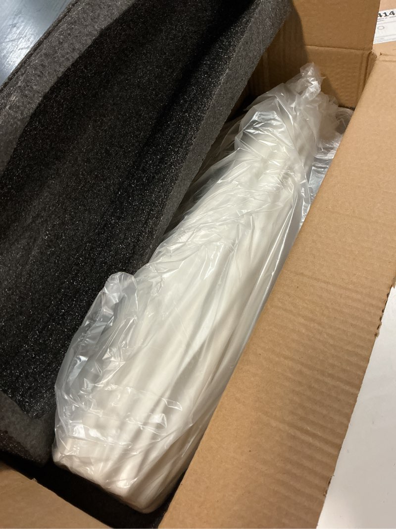 Condition photo showing New/Like New for white ceramic tall vase, 17.7" large floor vase for pampas grass, decorative flower vases for modern home decor living room office bedroom table centerpieces shelf kitchen wedding farmhouse décor ten stripes height-17.7 inch