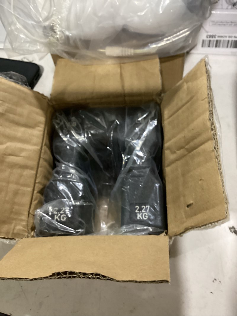 Condition photo showing New/Like New for 5 lb add-on weight for cable machines, 5 lb weight stack adapter plate with anti-slip texture & rubber coating, selectorized increment weight plate for home & commercial gym equipment