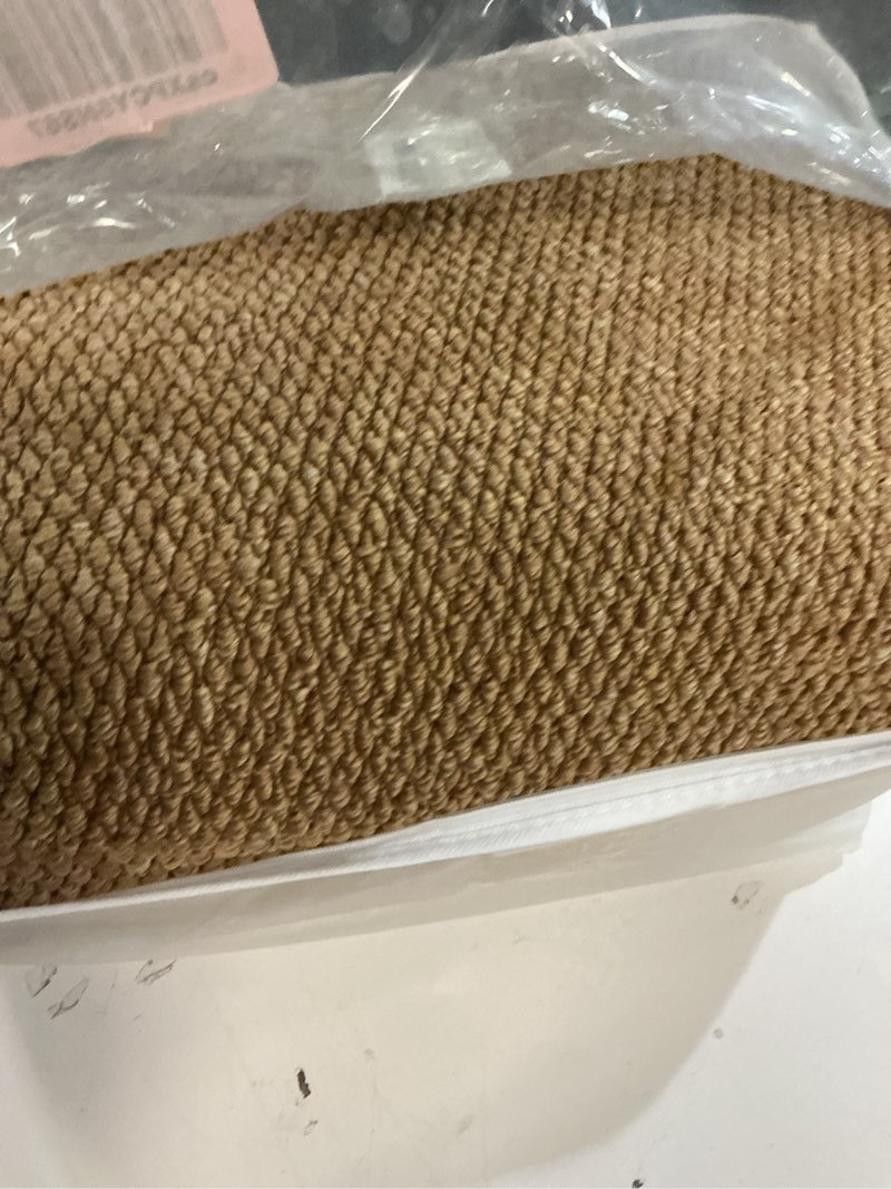 Condition photo showing Good Condition for 5'x7' Washable Area Rug for Living Room Natural Berber Rug Bedroom Non-Slip Rugs No Shed Faux Jute-Look Area Rugs Non-Skid Washable Area Rug (Camel, 5X7) Camel 5' x 7'