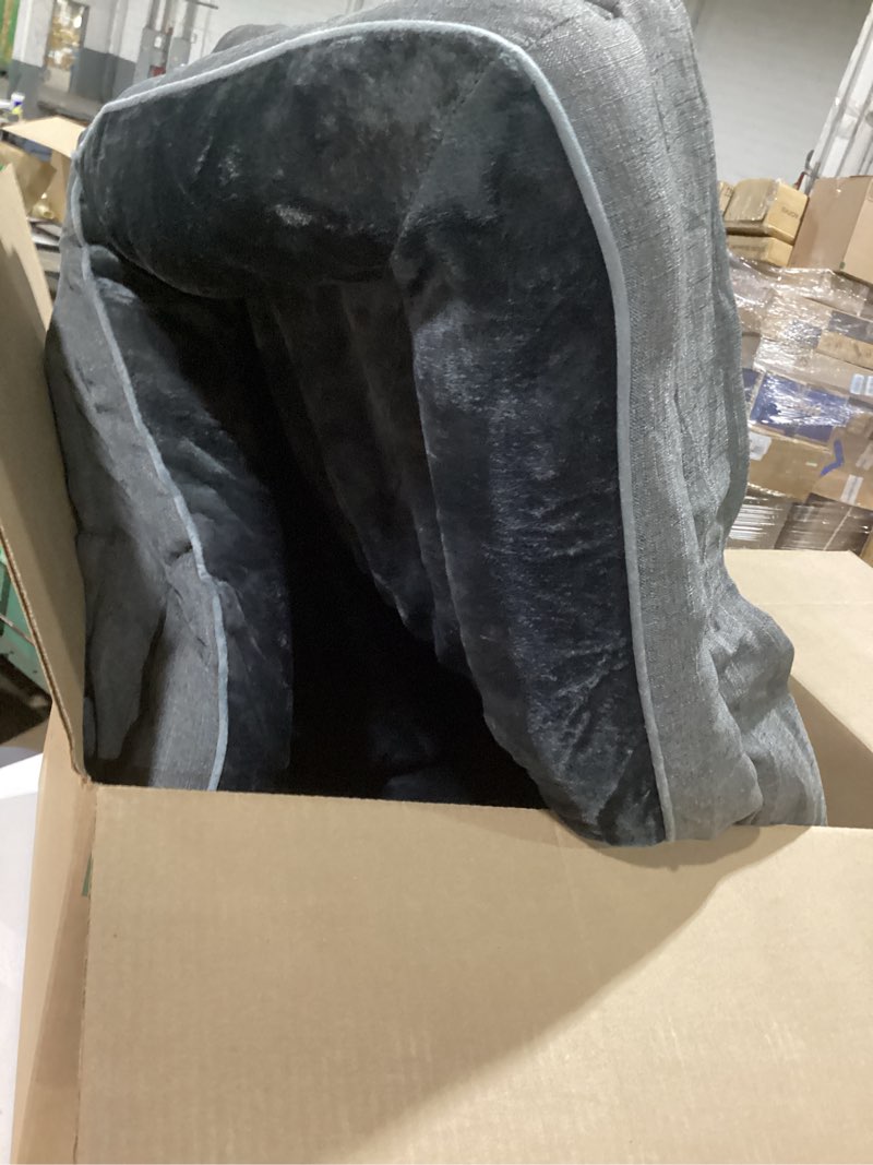 Condition photo showing Good Condition for orthopedic dog bed for extra large dogs, waterproof memory foam pet beds with sides, washable removable cover, non-slip base, egg crate foam couch for improved sleep, 42" l x 32" w x 6.5" th
