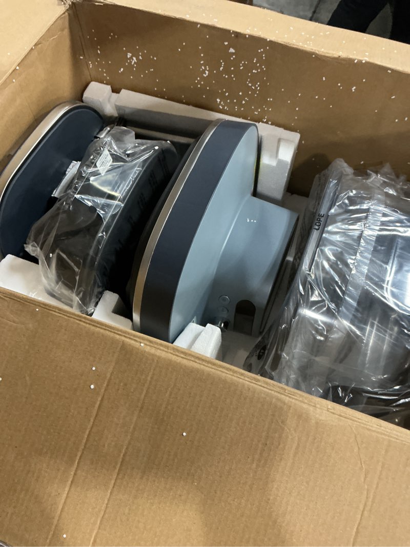 Condition photo showing New/Like New for Ninja Crispi Pro 6-in-1 Glass Air Fryer | 450°F, Nontoxic, 6qt & 2.5qt Containers & Lids | Microwave, Freezer, Dishwasher Safe | Max Crisp, Air Fry, Bake, Roast, Recrisp, Dehydrate