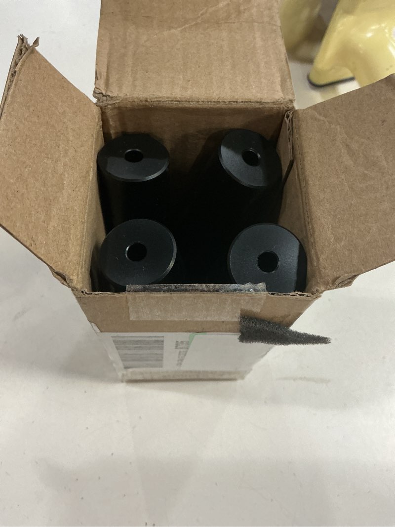 Condition photo showing New/Like New for woxcker heightening bracket risers for l2 jl7 laser engraver, pcs 2.75\" height extension kit, m6 screw compatible, all-metal support column for engraving taller objects