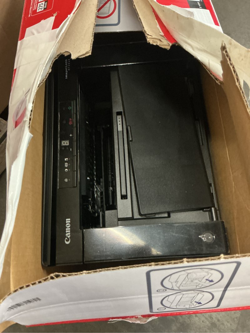 Condition photo showing As Is for canon pixma tr4720 wireless inkjet all-in-one printer - black