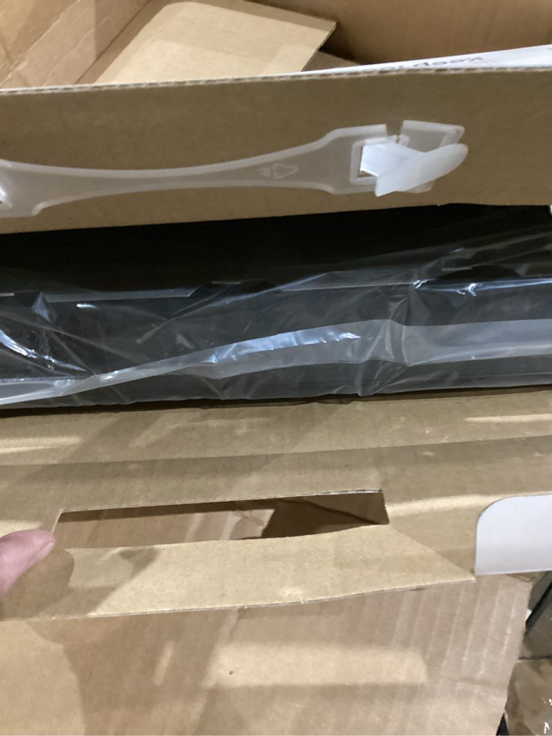 Condition photo showing As Is for Chefman Electric Warming Tray with Adjustable Temperature Control, Perfect For Buffets, Restaurants, Parties, Events, and Home Dinners, Large 21” x 16” Glass-Top Surface Keeps Food Hot – Black Stainless Black Large - 21" x 16"