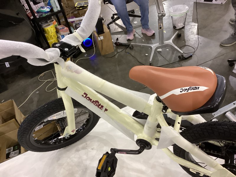 Condition photo showing As Is for JOYSTAR Kids Bike for Ages 2-12 Years Old Boys Girls, 12-20 Inch BMX Style Kid's Bikes with Training Wheels, Children Bicycle for Kids and Toddler, Multiple Colors Blue 14 Inch With Training Wheels