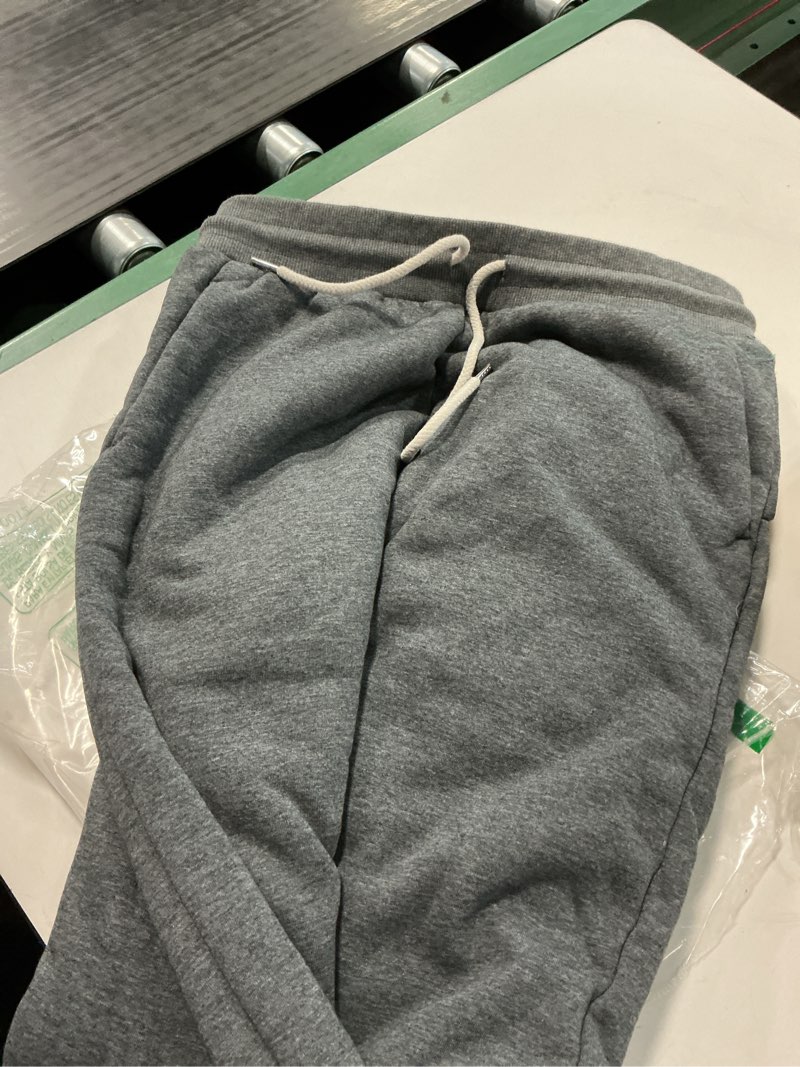 Condition photo showing Good Condition for Inno 28" 31" 34" 36" Women's Baby Polar Fleece Lined Jogger Pants Warm Sweatpants Thermal Athletic Lounge Extra Tall-36" Inseam X-Large Baby Polar Fleece, Light Heather Grey