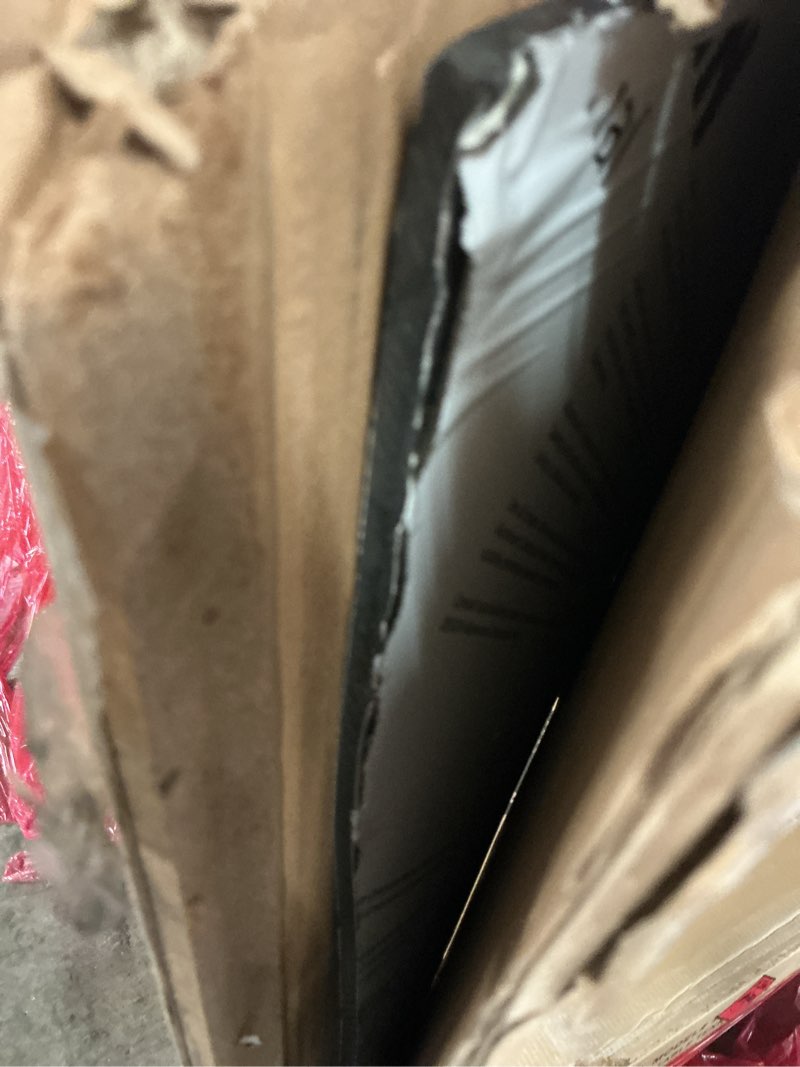 Condition photo showing As Is for falken design aluminium composite panel brushed silver 24 in. x 72 in. x 1/4 in.