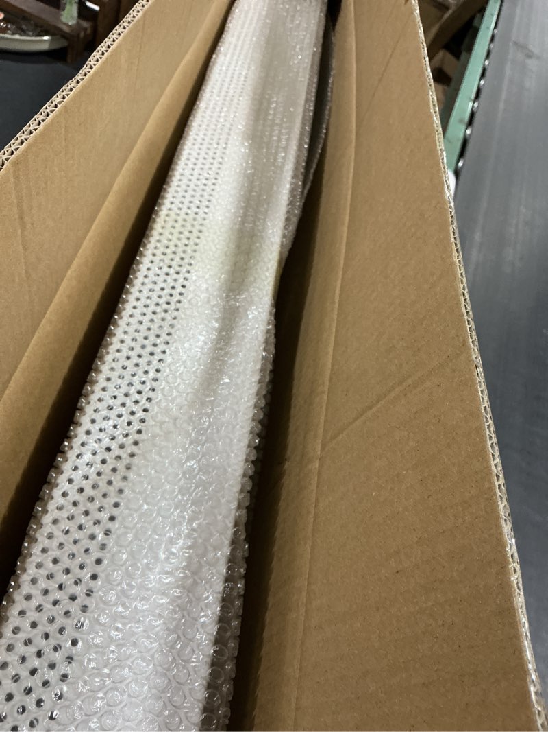 Condition photo showing New/Like New for upgraded 2 pcs 3 ft baseboard heater covers with left and right endcaps, galvanized steel easy slip-on baseboard cover for replacing old and rusty looking electric and hydronic base board heater cover cover + l&r endcaps 3ft 2 baseboard heater cover