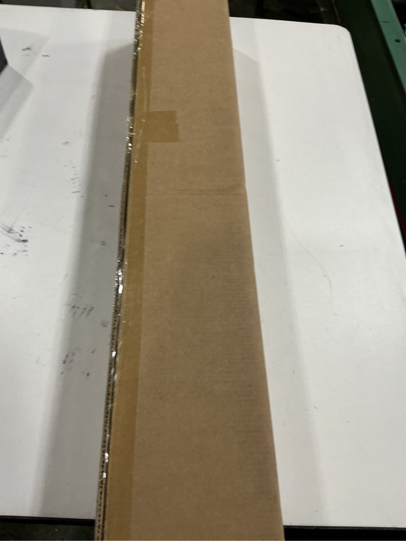 Condition photo showing New/Like New for LazBlinds No-Drill Cordless Roman Shade - Light Filtering Natural Wood, Easy Install Bamboo Blind for Windows 32" W x 64" H, Malay Umber Malay Umber 32"W x 64"H