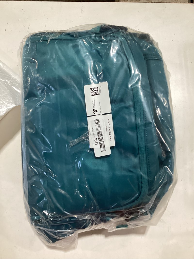 Condition photo showing Good Condition for taygeer carry on backpack for men women, luggage laptop backpack for airplane travel with water bottle pocket, 35l water resistant gym weekender bag for college gift, peacock blue large peacockblue