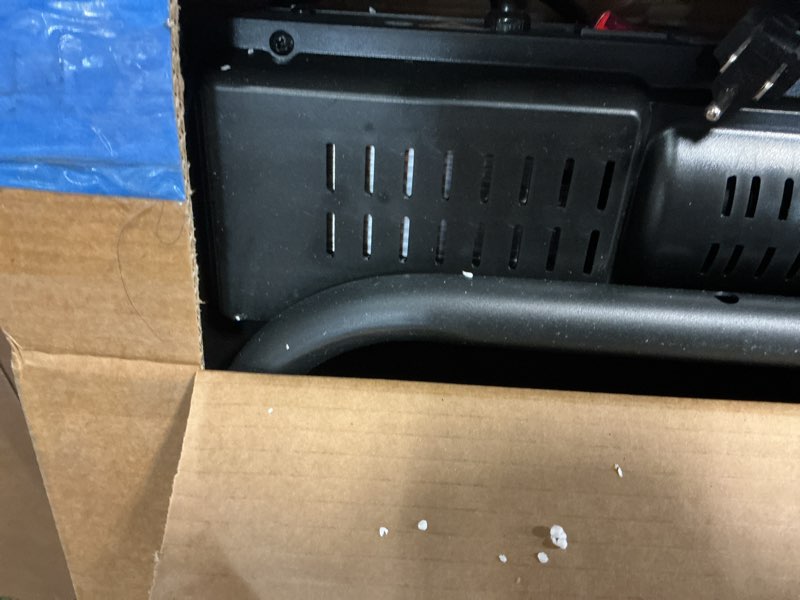 Condition photo showing As Is for kassadin walking pad with handle bar, 2026 upgrade portable small treadmill with handles for home small, 3.0hp under desk walking pad treadmill with incline, 0.6-7.6mph, 350lbs