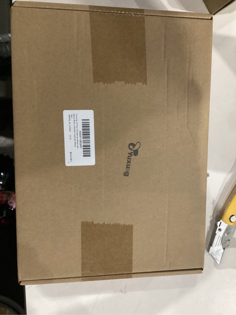 Condition photo showing New/Like New for 12 Pcs Christmas Bows with Pine Cones, Wreath Ornaments, Bell Tree Toppers for Xmas Party Decoration, Kitchen Cabinet (Red)