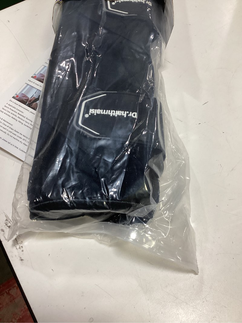Condition photo showing Good Condition for Professional Knee Brace for Men & Women - Hinged Support for Knee Pain, Arthritis, Meniscus Tear, ACL Injury - Breathable, Adjustable, Stabilizing Compression Sleeve for Running, Sports, Workout (Small)