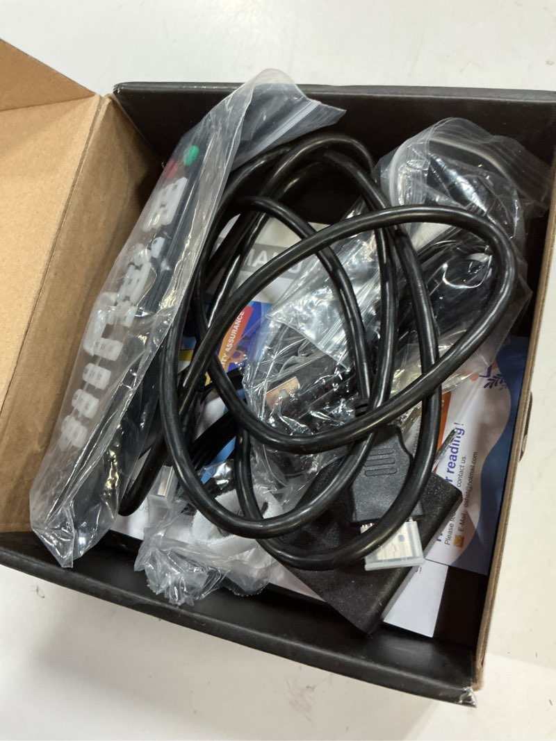 Condition photo showing As Is for mini dvd player hdmi arafuna 1080p dvd players for tv support usb, micro-sd, cds with remote control small region free dvd player for home with hdmi av output support pal/ntsc 6 inch white