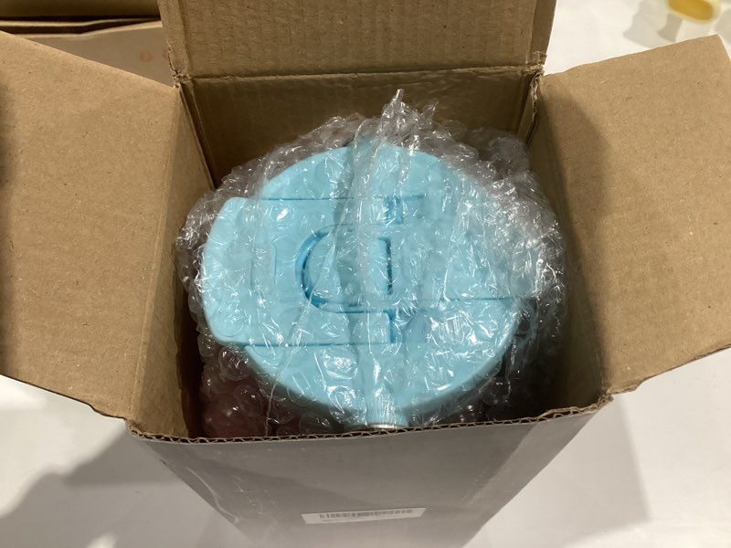 Condition photo showing New/Like New for Insulated Water Bottle with Straw Lid & Handle, Vacuum Stainless Steel Travel Mug Fits in Car Cup Holder for Hot and Cold Beverages Travel Friendly Durable Leak Proof (Raspberry Vibes, 40oz)