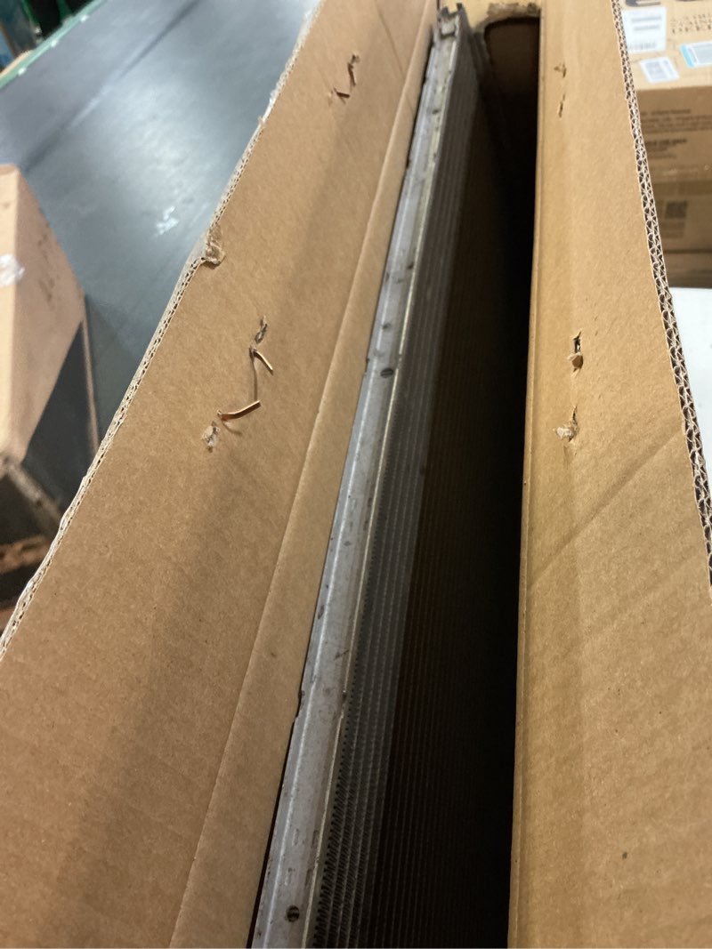 Condition photo showing As Is for a-premium air conditioning a/c condenser compatible with buick encore 2013-2014 & chevrolet trax 2015-2016, 1.4l 1.8l, replace# 4252, 95026328