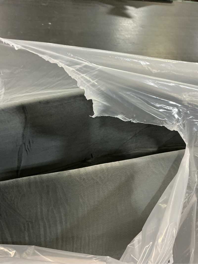 Condition photo showing Good Condition for Vekkia King Bed Wedge Pillow for Headboard Gap Filler(0-5"),High-Density Foam,Prevents Pillows & Items from Falling,Ergonomic Design,Large Storage Pockets, Removable&Washable Cover,Gray,76''x10 x6 Gray King(76''x10"x6"-Large)