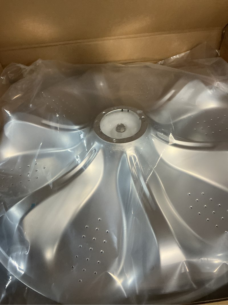 Condition photo showing New/Like New for AGZ72909711 Agitator Plate without Washer Pulsator Cap Compatible with lg Washer AGZ72909713 Washplate Pulsator Assembly Washer Parts Replacement Part Number: AGZ72909702, PS12588963