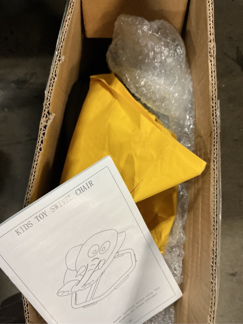 Condition photo showing As Is for Elephant Spinny Chair Spinning Chair Sensory Swivel Chair 