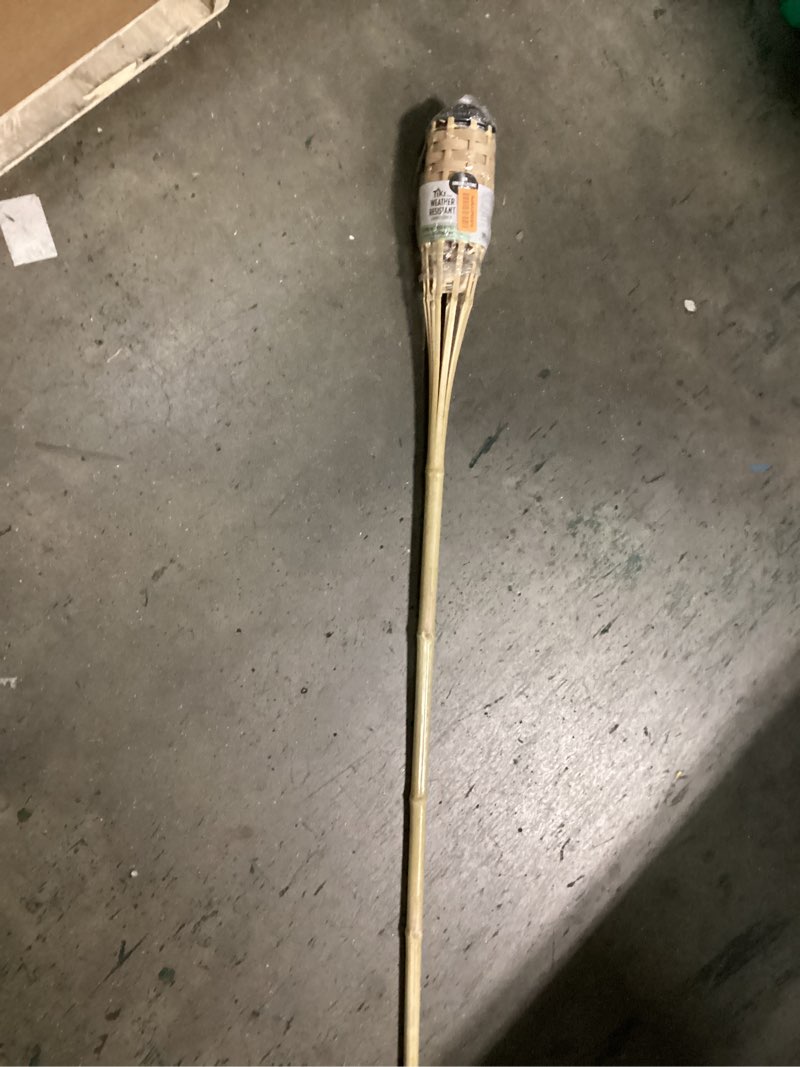 Condition photo showing New/Like New for torch tiki luau bmbo 57"24