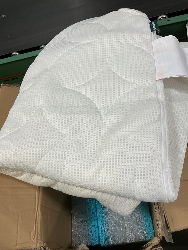 Condition photo showing Good Condition for babelio crib mattress ultra-breathable 100% washable core dual sided baby toddler mattress with removable machine-washable cover 52" x 28" crib mattress air nest