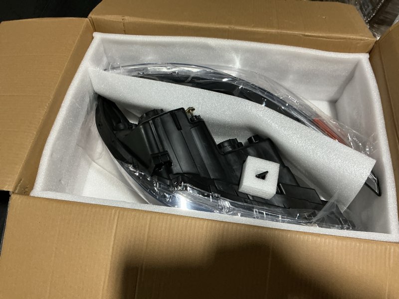 Condition photo showing New/Like New for silscvtt headlights assembly with amber corner replacement for sonata 2011-2014 headlamps driver and passenger side