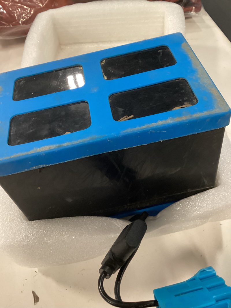 Condition photo showing As Is for 12 volt battery for peg perego john deere gator polaris gaucho rock'in case ih tractor ride on 12v 12ah replacement battery for peg-perego kid's toys car