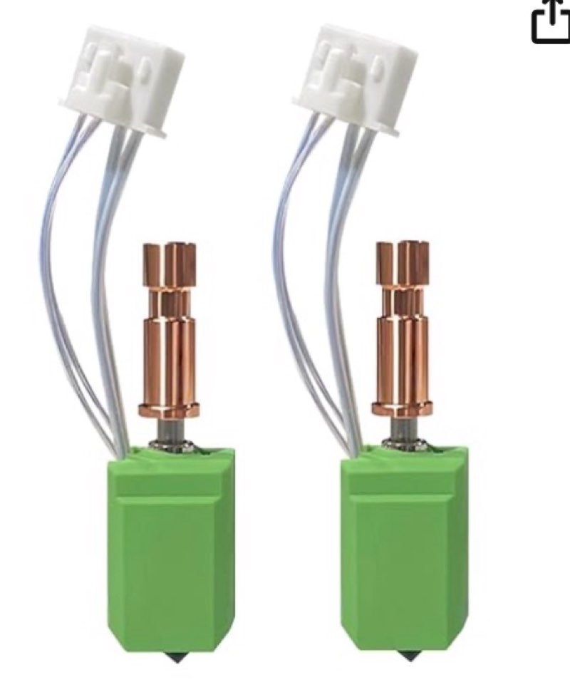 Upgraded 0.4MM/0.6MM Kobra S1 Hotend with Ceramic Heating Rod, New Thermistor Prevents Fracture, S1 