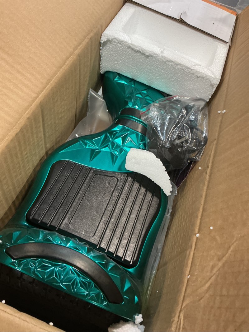 Condition photo showing Good Condition for XERATH All terrain hoverboard with bright LED lights and flashing wheels,self balancing scooters with Bluetooth Speakers,UL2272 Safety Certification kids hoverboard ages 6-12 and Adults (TURQUOISE)