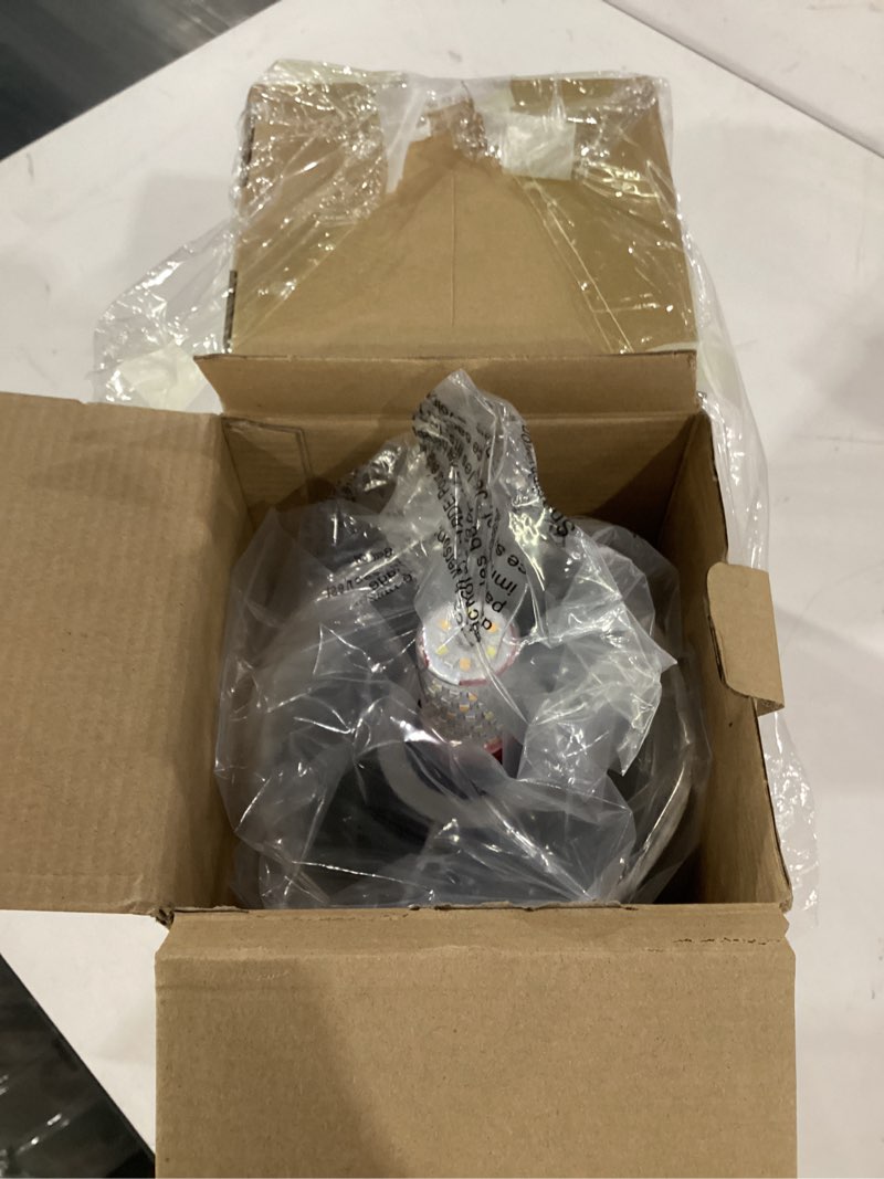 Condition photo showing Good Condition for not tested***** ascher small bedside table lamp set of 2, rgb color changing lamps, 3 color temperatures, dimmable nightstand lamp with usb c+a ports, touch desk lamp for bedroom living room, h11.4in(flaxen shade) black base & flaxen shade - 2 pack 11.4 inch