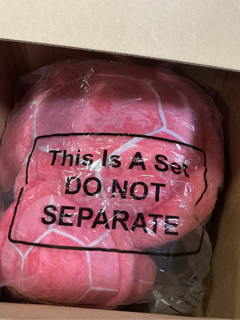 Condition photo showing Good Condition for Junkin 3 Pcs Turtle Butt Pads for Snowboarding Ski Protective Gear Set Cute Turtle 3D Hip Protectors for Skating Tortoise Cushion Padded Turtle Knee Pad for Kid Adult Skiing Roller Protection Pink