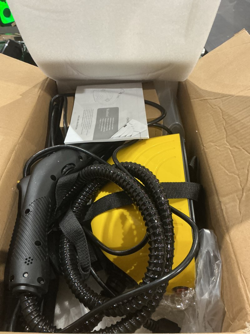 Condition photo showing Good Condition for steam cleaner, 1500w steamer cleaning fast heating multi-surface steam cleaner for home?steamer cleaning for grout