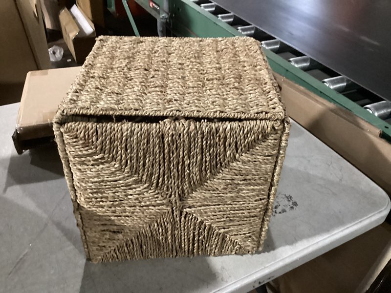 Condition photo showing Good Condition for Honey Can Do Woven Seagrass Basket STO-09705 Natural