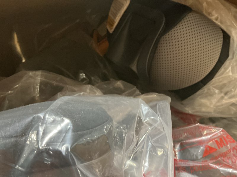 Condition photo showing Good Condition for Chicco GoFit Backless Booster Car Seat Without Latch Attachment, Travel Booster Seat for Car, Portable Car Booster Seat for Children 40-110 lbs. | Shark/Black/Grey Shark GoFit Booster