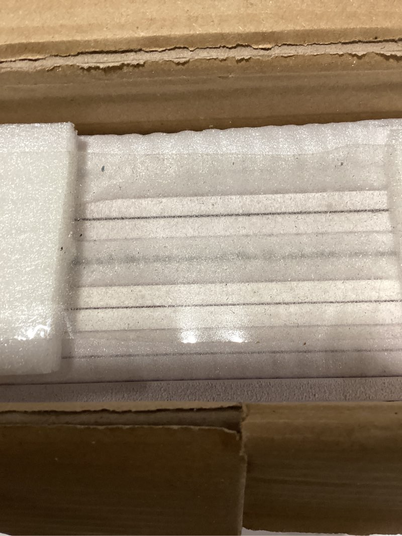 Condition photo showing As Is for Art3d Acoustic Drop Ceiling Tiles 2x2ft 12-Pack, Soundproof Panels 24x24 for Wall Coverings, White 24*24 White - Acoustic 12