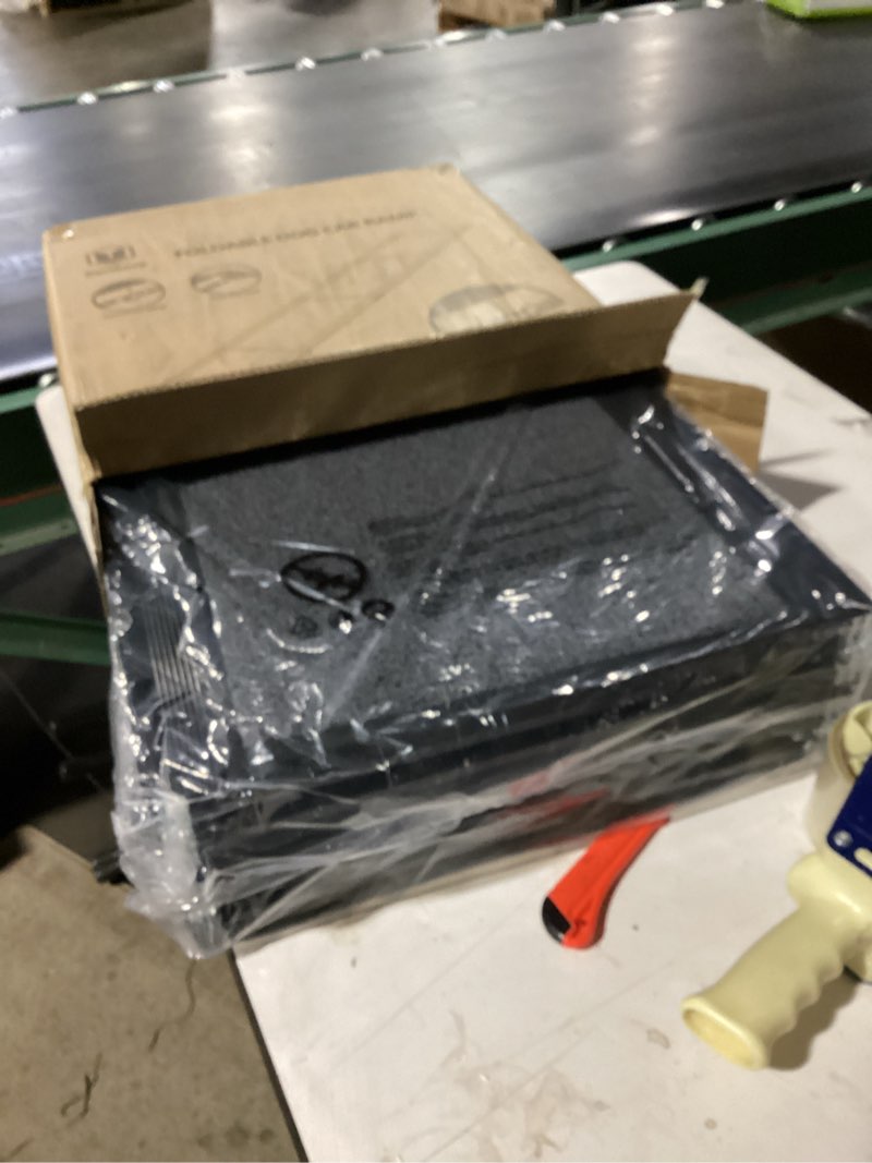 Condition photo showing New/Like New for dog ramp for large dogs, extra long 71" & 17.3" wide folding dog ramp for high suv & truck, portable non-slip pet ramp for car, supports 250 lbs upgraded 71" l x 17.3" w