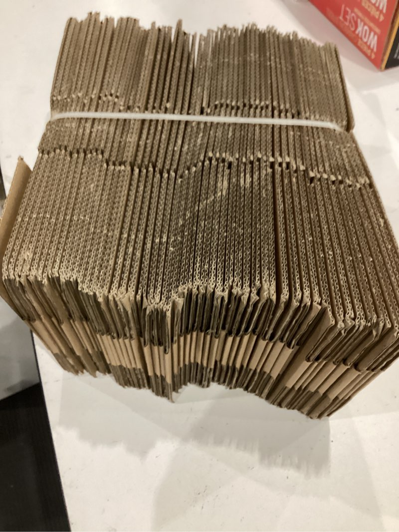 Condition photo showing As Is for mefleet 6x4x4" small shipping boxes 50 pack - corrugated cardboard mailing box packaging for small business - brown mailer packing supplies 6x4x4 inches (50 pack)