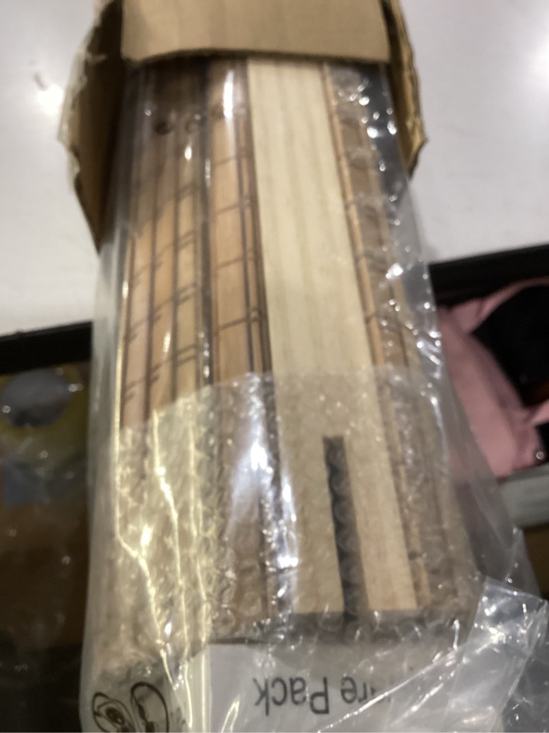 Condition photo showing Good Condition for seeye cordless bamboo roman shades, blackout natural bamboo blinds for indoor windows, roll up blind privacy shade for home, office, door, uv resistant & easy to install, 30" w x 64" h, carbonized privacy - carbonized 30"w x 64"h
