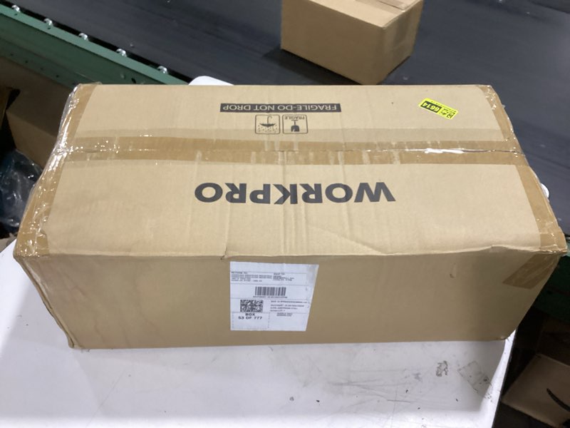 Condition photo showing Good Condition for workpro 5-tier plastic storage shelves