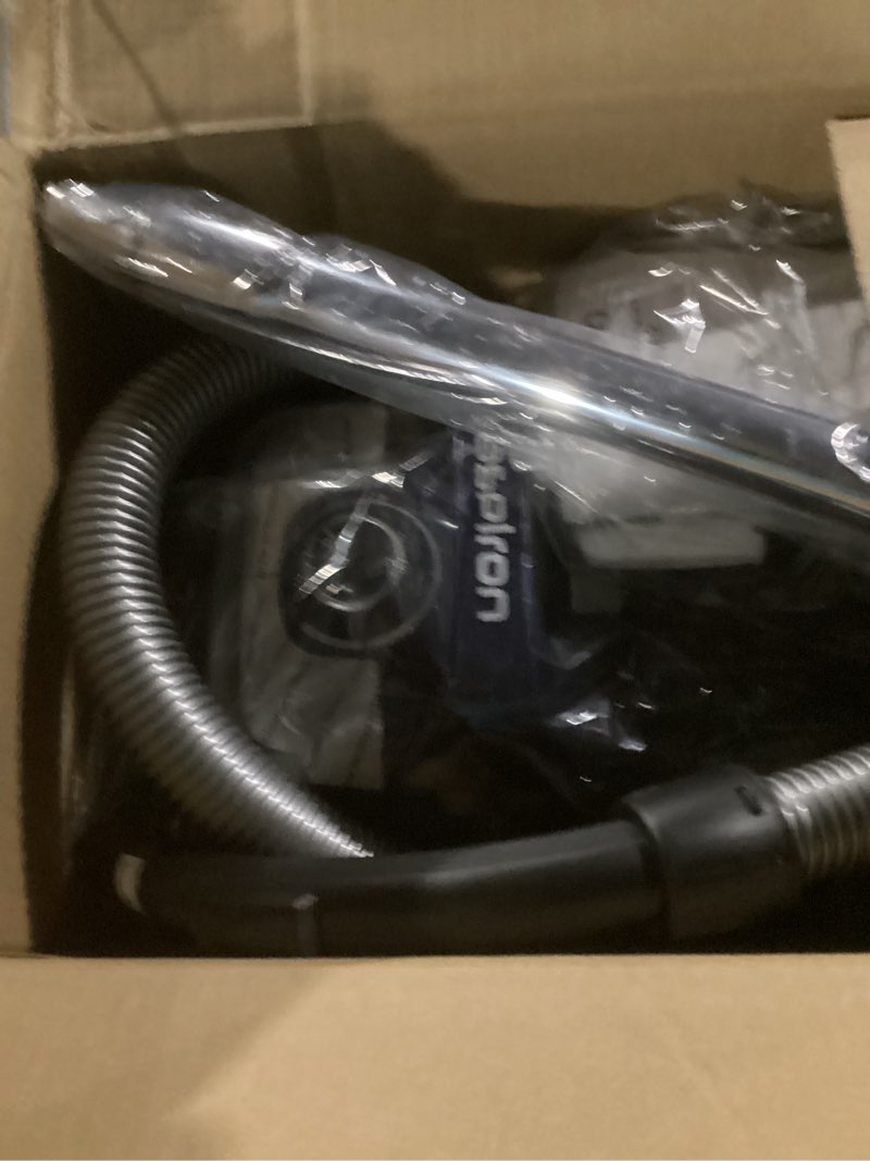 Condition photo showing New/Like New for Aspiron Steam Cleaner, 293°F 58 PSI Powerful Multipurpose Handheld Steam Mop for Home Use, 21 Attachments, 50Oz Capacity, Heavy Duty Steamer for Carpets, Floors, Cars, Tiles, Crack Cleaning, Blue